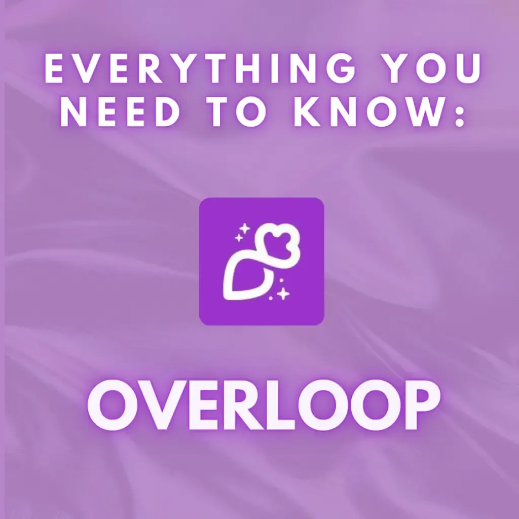 Overloop logo with text highlighting AI-powered sales prospecting platform.